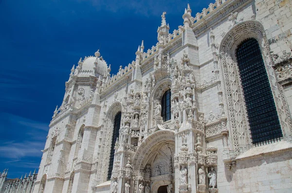 Ünlü Jeronimos Manastırı Lizbon Portekiz — Stok fotoğraf