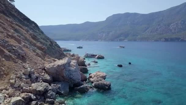 Schöner Blick Auf Das Meer — Stockvideo