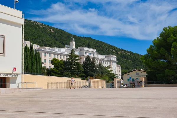 71013 San Giovanni Rotondo Foggia Italy Sep 2021 Sanctuary Saint — стоковое фото