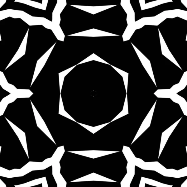 Czarno Biały Abstrakcyjny Wzór Symbolu — Zdjęcie stockowe