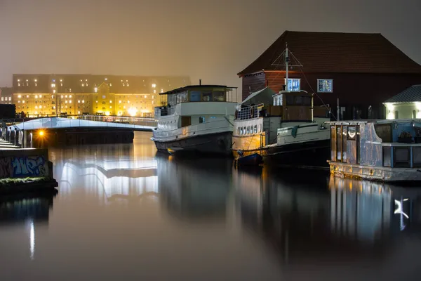 Copenhagen Danmark Dec 2020 Köpenhamnskanalen Danmark Vintertid — Stockfoto