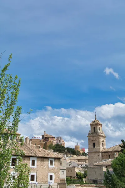 Antigo Edifício Com Uma Torre Caravaca Espanha — Fotografia de Stock