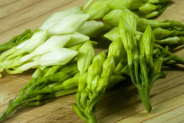 Alimento Ecológico Flor Loroco Guatemala Fernaldia Pandurata Centroamericana —  Fotos de Stock