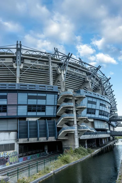 Dubblin Irsko Dubna 2021 Vertikální Záběr Slavný Stadion Croke Park — Stock fotografie