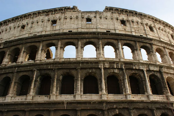 Colpo Orizzontale Del Colosseo Roma Italia — Foto Stock