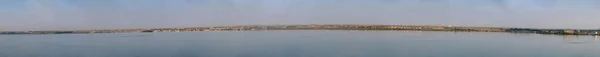 Panoramic Shot Siutghiol Lake Mamaia Resort Romania — Stock Photo, Image