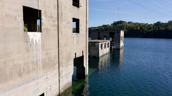 Abandoned Quarry Verplanck Hamlet New York State Usa — Stock Photo, Image