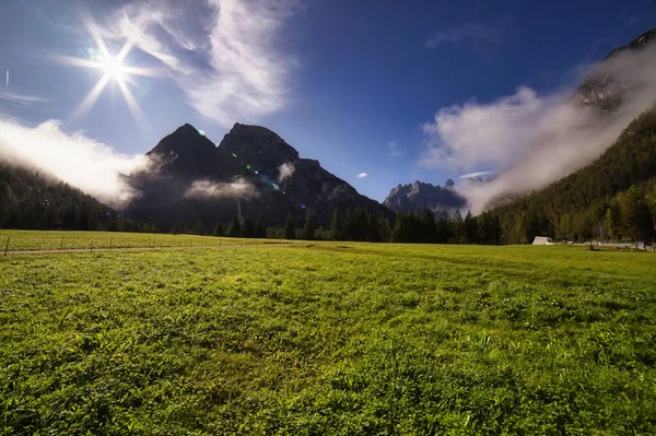 Breathtaking View Alps Mountain Range Dolomites Landscape Italy — Stock Photo, Image