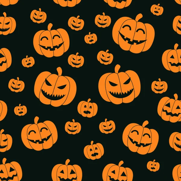 Fundo Tema Halloween Com Abóboras Perfeito Para Fundo Papel Parede — Fotografia de Stock