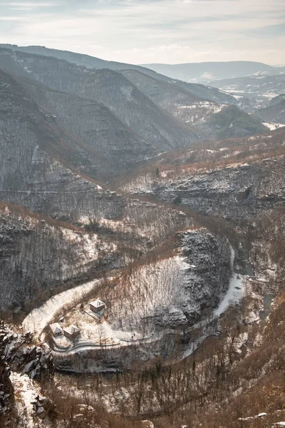 Вертикальний Знімок Виду Тумба Стара Гора Сербія — стокове фото