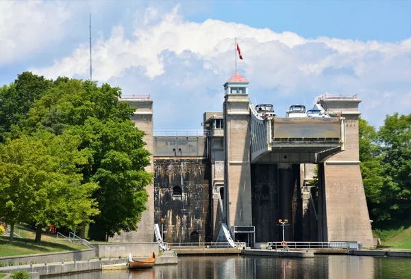 Trent Severn Waterway Sunny Day Peterborough Ontario Canada — Stock Photo, Image