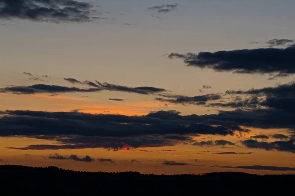 Piękne Ujęcie Zachodu Słońca — Zdjęcie stockowe