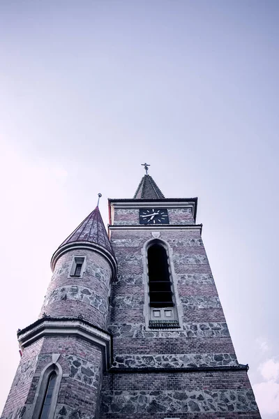 Vue Spectaculaire Sur Église Des Saints Cyrille Méthode Bilovice République — Photo