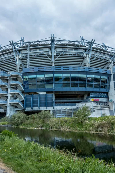 Dubblin Irsko Dubna 2021 Vertikální Záběr Slavný Stadion Croke Park — Stock fotografie