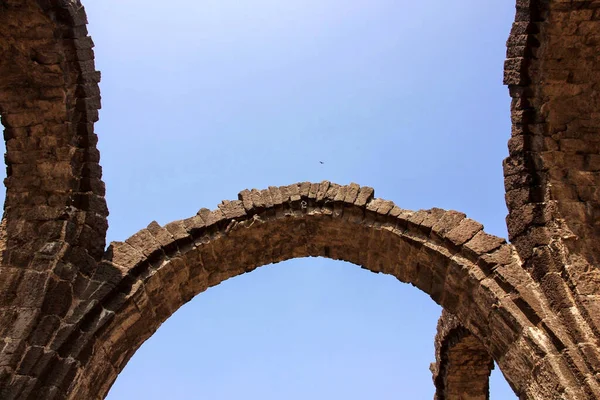 Bijapur Adil Shah Yaptığı Antik Bara Kaman Anıtının Kalıntılarındaki Taş — Stok fotoğraf