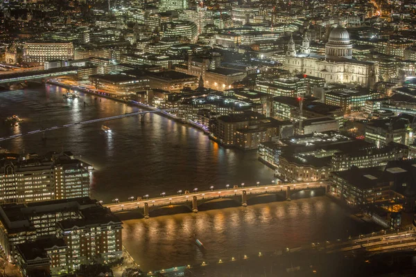 Чудовий Міфічний Пейзаж Лондона Вночі — стокове фото