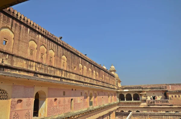 Μια Γραφική Θέα Του Φρουρίου Jaigarh Στην Ινδία Ένα Καθαρό — Φωτογραφία Αρχείου