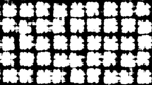 Abstrakter Hintergrund Monochrome Textur Schwarz Und Weiß Strukturiert — Stockvideo