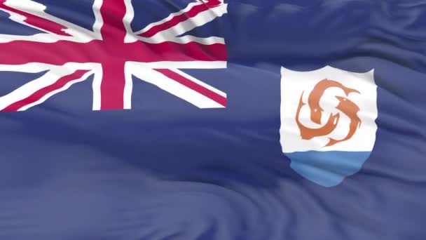 Flaga Australii Machająca Wietrze Ilustracja — Wideo stockowe