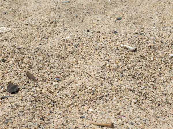 Крупный План Песка Текстуры Песка — стоковое фото