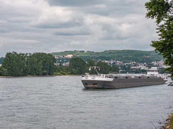 Neuwied Tyskland Jul 2019 Neuwied Tyskland Juli 2019 Ett Tankfartyg — Stockfoto
