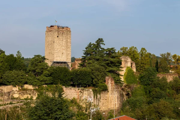 Trezzo Adda Milán Lombardía Italia Castillo Visconti —  Fotos de Stock