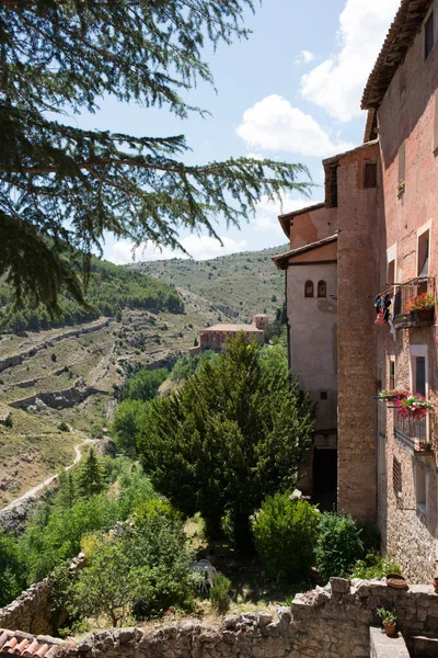 Una Hermosa Toma Albarracin Teruel España — Foto de Stock