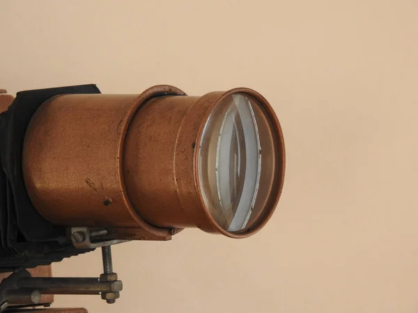 Zbliżenie Starego Projektora Vintage — Zdjęcie stockowe