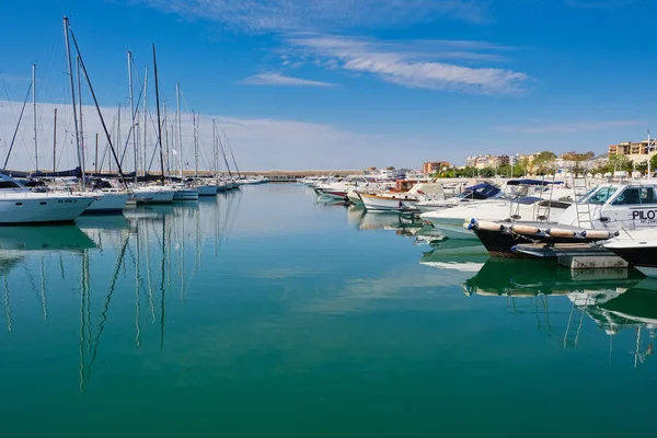 71043 Manfredonia Italy Sep 2021 Closeup Boat Screw Port Manfredonia — 스톡 사진