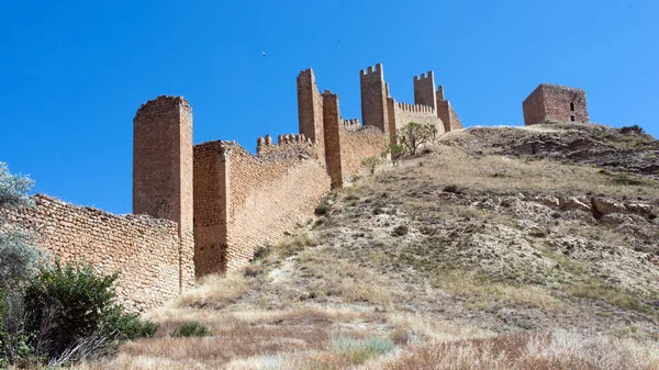 Egy Gyönyörű Felvétel Albarracin Teruel Spanyolország — Stock Fotó