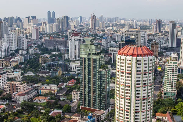 Paisaje Urbano Bangkok Tailandia Sudeste Asiático — Foto de Stock