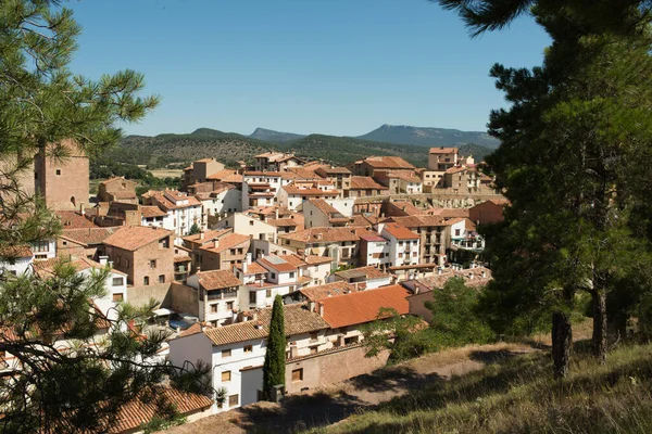 Una Hermosa Toma Mora Rubielos Teruel España — Foto de Stock