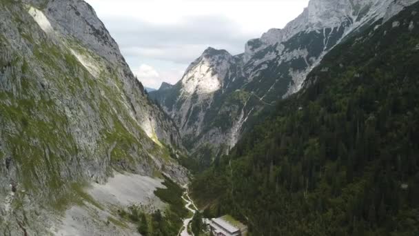 Paisaje Montaña Con Montañas Norway — Vídeo de stock