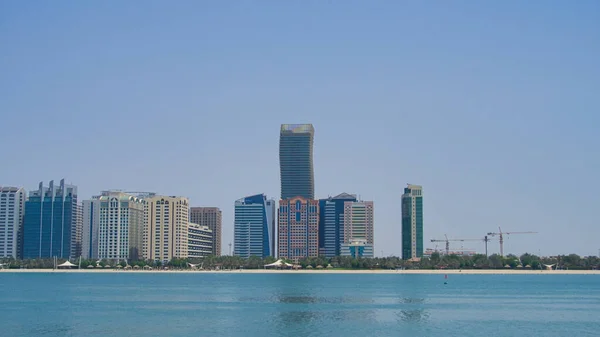 Abu Dhabi United Arab Emirates Jul 2019 Abu Dhabi Cbd — Stockfoto