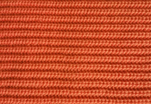 Orange Strickwaren Textur Ideal Für Text Overlay — Stockfoto