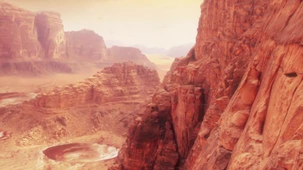Bellissimo Paesaggio Del Grande Canyon Negli Stati Uniti America — Video Stock