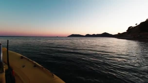 Όμορφη Θέα Στη Θάλασσα — Αρχείο Βίντεο