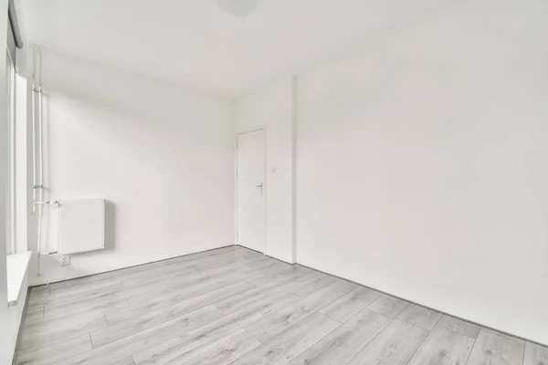 Interior Una Habitación Vacía Con Paredes Blancas —  Fotos de Stock