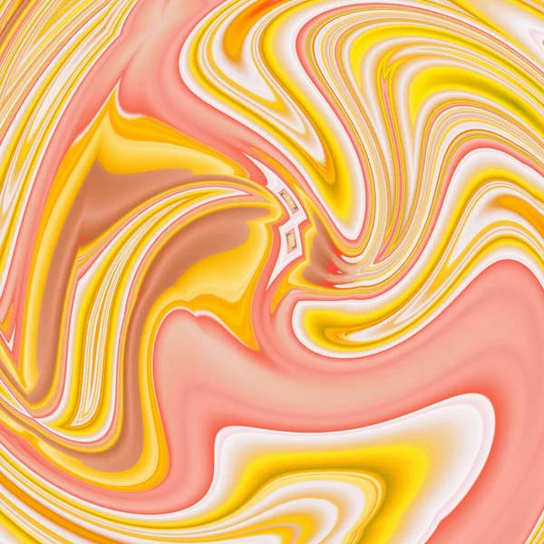 Eine Rosa Und Gelbe Abstrakte Optische Täuschung Hintergrund Für Tapeten — Stockfoto