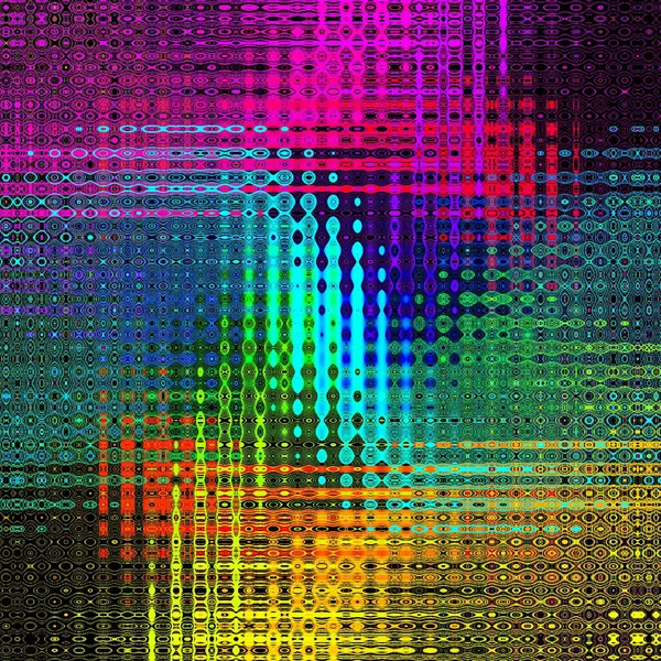 Abstrakcyjna Grafika Kolorowymi Plamami Farby — Zdjęcie stockowe
