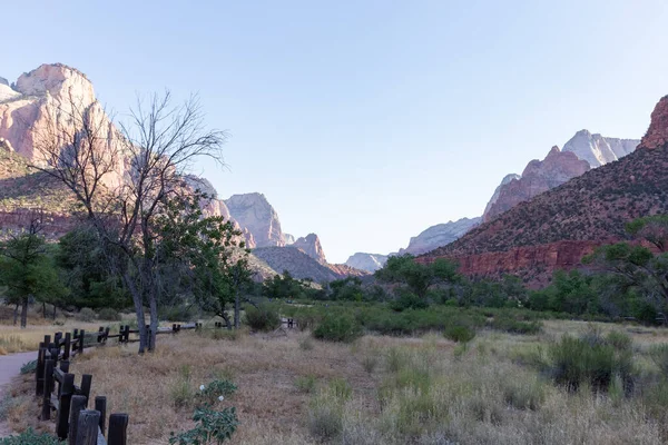 stock image The Virgin River in Zion National Park, Utah