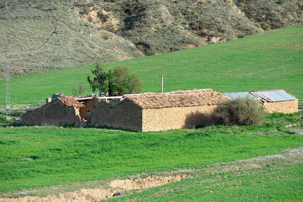 Old Stone Farm Houses Aures Region Batna Algeria — Stock Photo, Image