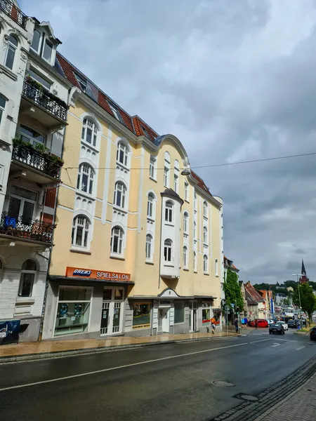 Flensburg Deutschland September 2021 Die Straßen Der Historischen Stadt Flensburg — Stockfoto