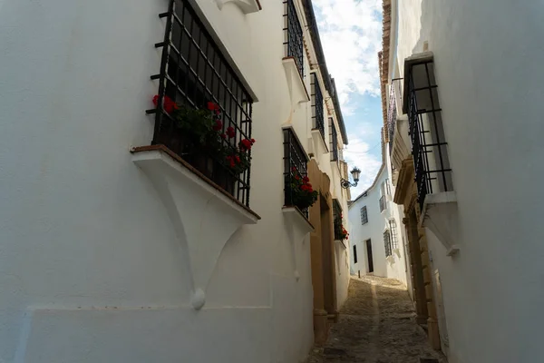 Ronda Spanien Okt 2021 Gator Ronda Malaga Vita Byar Andalusien — Stockfoto