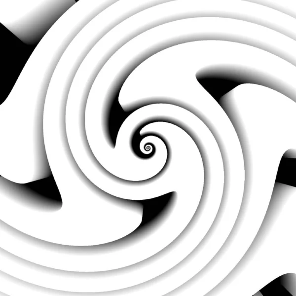 Abstrakcyjne Tło Kalejdoskopu Kolorze Czarno Białym — Zdjęcie stockowe