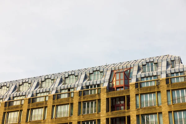 Eine Flache Aufnahme Eines Gebäudes Retro Stil Köln Deutschland — Stockfoto