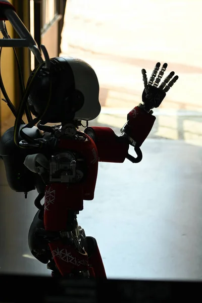 Turin Olaszország 2021 Szeptember Icub Nevű Kutatási Célú Humanoid Robot — Stock Fotó