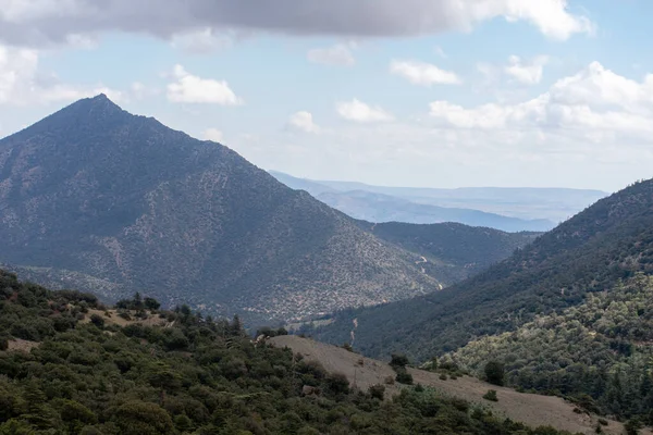 アルジェリア バトナのオーレス地方のベレズマ国立公園からの景色 — ストック写真