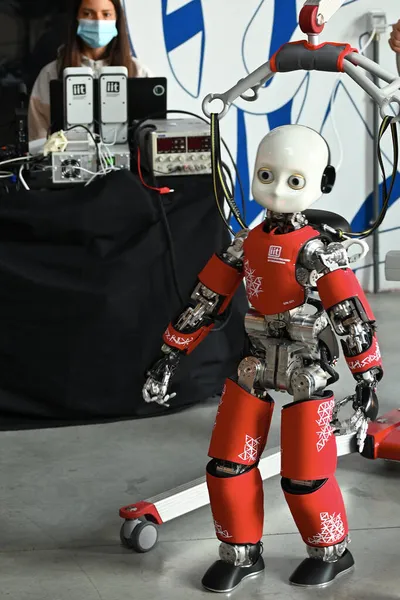 Turin Italy Sep 2021 Research Grade Humanoid Robot Called Icub — Stock Photo, Image