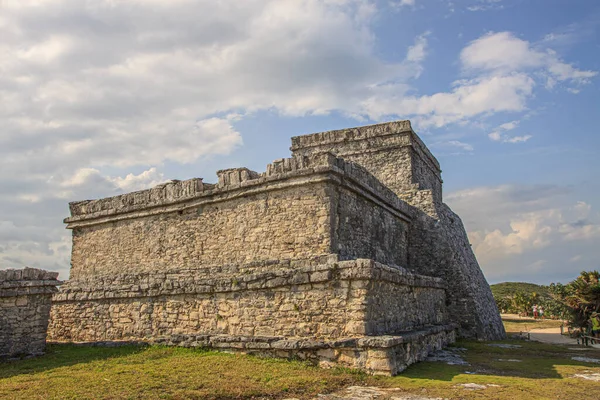 Тулумська Археологічна Зона Мексиці — стокове фото